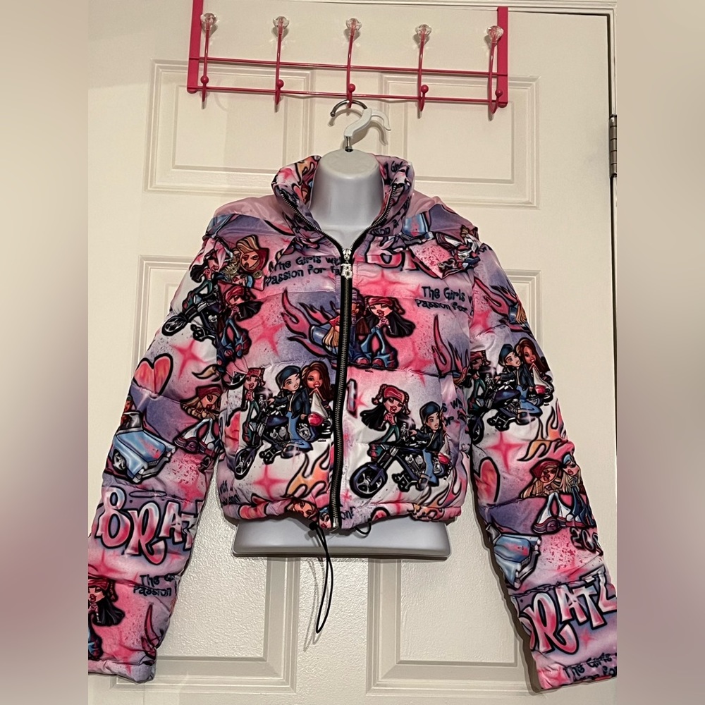 DOLLS KILL X BRATZ Puffer Coat Sz: M